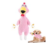 Lergas Jouet pour chien indestructible 2025 - Jouet en peluche pour chien - Jouet interactif indestructible - Anti-stress - Jouet couineur pour chien - Jouet pour chien - Jouet pour mastiquer agressif