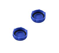 Lergas Lot de 2 bouchons de valve de vidange de piscine - Pour Bestway P6H1158 - Robuste - Pour valve de vidange P01006 - Pièces de rechange - Bleu