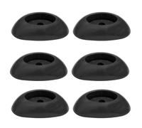 Lergas Lot de 6 embouts de protection pour pieds de piscine - P61802 - Ovales - Pièces de rechange universelles pour piscines hors-sol - Compatible avec Power-Stahl Coleman