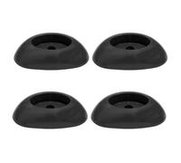 Lergas P61802 Lot de 4 embouts de protection pour pieds de piscine ovales - Pièces de rechange universelles pour piscines hors-sol - Compatible avec Power-Stahl Coleman