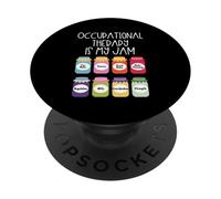 L'ergothérapie est ma Confiture OT thérapeute école COTA PopSockets PopGrip Adhésif