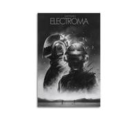 LERIAENHD Daft Punk's Electroma Poster mural sur toile vintage décoratif pour salon, chambre à coucher, affiche esthétique élégante 40 x 60 cm, style sans cadre