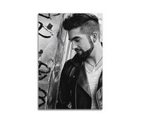 LERIAENHD Kendji Girac Poster mural sur toile vintage décoratif pour salon, chambre à coucher, affiche esthétique élégante sans cadre 50 x 75 cm