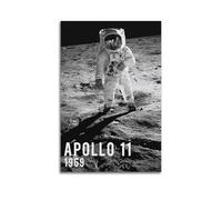 LERIAENHD Neil Armstrong Poster mural vintage sur toile décorative pour salon, chambre à coucher, affiche esthétique élégante sans cadre 40 x 60 cm