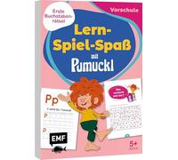 Lern-Spiel-Spaß mit Pumuckl - Mein Vorschulblock: Erste Buchstaben: Mach dich fit für die Schule! Mit 40 Übungen und Rätsel ab 5 Jahren