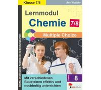 Lernmodul Chemie Klasse 7/8 - Multiple Choice Tests Grundlagen & Stoffe