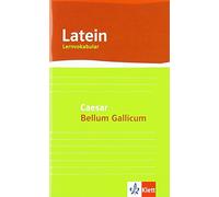 Lernvokabular zu Caesar "Bellum Gallicum"