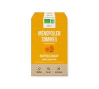 Léro Complément alimentaire Ménopollen Sommeil Bio – Bouffées de chaleur – 60 gélules