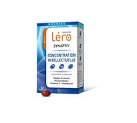 Parapharmacie en ligne > Compléments alimentaires > Compléments alimentaires pour la concentration et la mémoire Léro Synaptiv Concentration Intellectuelle Capsules x 30