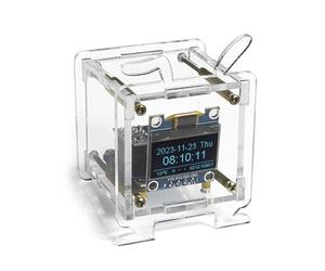 LERONO Kit électronique de prévisions météorologiques avec écran OLED pour projet de soudure pour apprendre à souder, kit d'entraînement à la soudure
