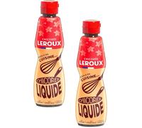 Leroux Chicorée Liquide Nature 250 ml - 100% Chicorée Torréfiée - Sans Caféine - Sans Sucre Ajouté - Idéale pour Boissons et Cuisine - Lot de 2
