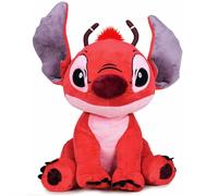 Disney Lilo And Stich Leroy Stich Teddy 30 Cm Rouge