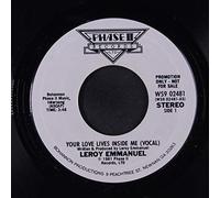 LEROY EMMANUEL - your love lives inside me / instro 45 rpm single
