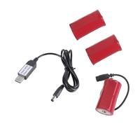 Lerpwige 1 kit d'élimination de la fausse batterie USB 5 V 2 A - Câble adaptateur - Câble de rechange pour 3 x 1 5 V LR20 D LR20 - Kit d'élimination