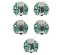 Lerpwige 10 W LED Lampe de poche Module pilote Double réglage de la luminosité Systèmes de charge intégrés et interrupteur marche/arrêt Module pilote électronique double mode