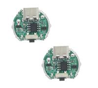 Lerpwige 10 W LED Lampe de poche Module pilote Double réglage de la luminosité Systèmes de charge intégrés et interrupteur marche/arrêt Module pilote électronique double mode