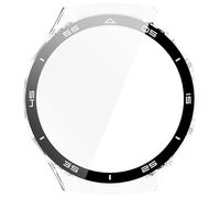 Lerpwige 46 mm Montre connectée Coque rigide PC et verre Pare-chocs Installation facile Housses de protection de montre Facile à utiliser pour la montre 5