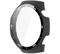 Lerpwige 46 mm Montre connectée Coque rigide PC et verre Pare-chocs Installation facile Housses de protection de montre Facile à utiliser pour la montre 5
