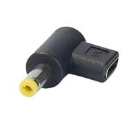 Lerpwige 5,5 x 2,5/3,0 x 1,1/3,5 x 1,35/4,0 x 1,7/4,8 x 1,7/5,5 x 2,1 mm - Connexion USB à 90° 5525 mâle vers USB C mâle