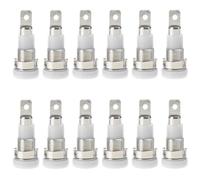 Lerpwige Adaptateur banane femelle 4 mm pour montage sur panneau M4 x 28 pour enceinte centrale satellite vers récepteur AV