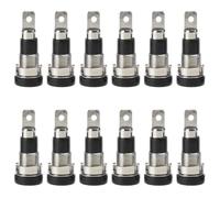 Lerpwige Adaptateur banane femelle 4 mm pour montage sur panneau M4 x 28 pour enceinte centrale satellite vers récepteur AV