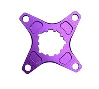Lerpwige Adaptateur de chaîne de vélo de montagne pliant Alliage d'aluminium Chaînes de montagne directes à 104 110 130 Alliage d'aluminium Adaptateur de pignon de manivelle
