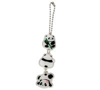 Lerpwige Adorable porte-clés panda porte-clés sac à dos porte-clés porte-clés porte-clés élégant pendentif pour les amoureux des animaux et