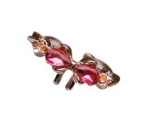 Lerpwige Anneaux à nœud délicats - Anneaux modernes réglables - Texture en alliage - Convient pour les tenues décontractées - Rencontres et occasions spéciales - Bijoux d'amitié avec nœud papillon