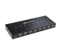 Lerpwige Appareil de partage d'impression manuel USB 8 pièces d'ordinateurs 4 périphériques USB pour claviers, souris, flash USB Imprimante