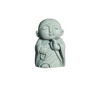Lerpwige Aquariums Jizo Moine Paysage Cachette Statue Plastique Décorations Artisanat Habitat Ornements Décorations Cachette Grand