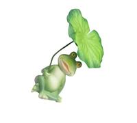 Lerpwige Artisanat Pluie Grenouilles Décoration de Jardin en Résine Imperméable Modèle Figure Statue Parfait pour l'architecture intérieure Affichage Réservoir de poisson Décoration de table