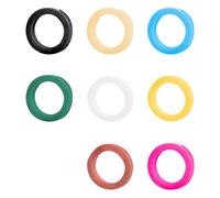 Lerpwige Assortiment de 8 capuchons assortis pour une gestion facile avec des couleurs et des formes amusantes, Circulaire, taille unique