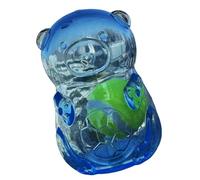 Lerpwige Balle pour chien en forme d'ours doux pour mâcher et jouer à friandises Jouet pour chien S'engager à l'intérieur et à l'extérieur Divertissement Interaction