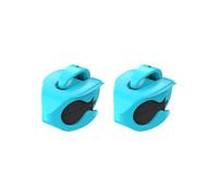 Lerpwige Bâtons de pêche de voyage avec porte-crochets, pinces réglables, fixations de cannes à pêche