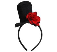 Lerpwige Bloody Casquettes de sorcière Bandeau pour adultes Halloween Wizard Hairhoop Fête Chapeaux Cloche Jeu de rôle Costume Accessoires de costume de sorcière