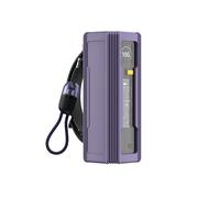 Lerpwige Boîtier en silicone épais - Boîtier de protection - Résistance à la transpiration - Pour poignées de renforcement de force de 25 000 mAh