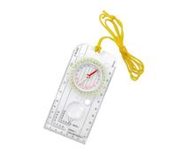 Lerpwige Boussole D'orientation De Camping De Poche Échelle De Mesure De Survie en Plein Air Navigation par Carte pour La Randonnée Étanche Pratique en Plein Air