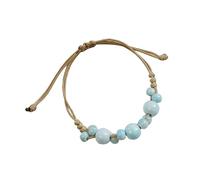 Lerpwige Bracelet élégant en céramique - Accessoire de chaîne de poignet avec surfaces brillantes pour plus de confort et de durabilité - Bracelet au design unique, taille unique, Comme décrit