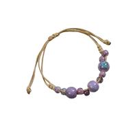 Lerpwige Bracelet élégant en céramique - Accessoire de chaîne de poignet avec surfaces brillantes pour plus de confort et de durabilité - Bracelet au design unique, taille unique, Comme décrit