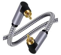 Lerpwige Câble coaxial numérique 1/2/5 m mâle vers mâle pour caisson de basses pour amplificateur, système de théâtre