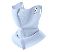 Lerpwige Cache-oreilles respirant pour enfant avec cache-cou pour vélo, course à pied et trajet d'hiver réglable et respirant