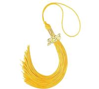 Lerpwige Capuchons de finition pampilles élégantes en polyester professionnel diplôme pour événement de doctorat académique Regalia