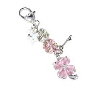 Lerpwige Chaîne de téléphone Pendentif Porte-clés Bracelet Étoile Feuille Charme Perte Prévention Cordon Fille Mode Bijoux Cadeau