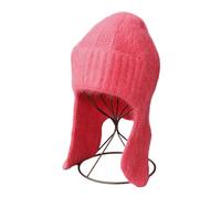 Lerpwige Chapeau de trappeur tricoté multifonction avec cache-oreilles isolés, chapeau d'hiver tendance pour hommes, femmes, enfants, accessoires d'hiver pour la famille, C, taille unique