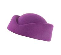 Lerpwige Chapeaux unisexe raffinés Tempérament de rue dramatique Tendance pour des tenues élégantes et polyvalentes, lilas, taille unique