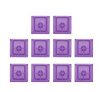 Lerpwige Claviers de jeu 10 pièces de hauteur d'origine Couche transparente PC Backlit Claviers pour jeux mécaniques et codage