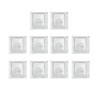 Lerpwige Claviers de jeu 10 pièces de hauteur d'origine Couche transparente PC Backlit Claviers pour jeux mécaniques et codage