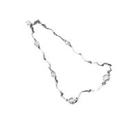 Lerpwige Collier/bracelet de perles flocon de neige pour réunions d'affaires et fêtes Perles faites à la main Accessoires pour femmes élégantes, taille unique, Comme décrit, Comme décrit