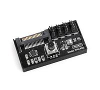 Lerpwige Contrôleur de ventilateur PWMS 4 voies pour serveur PC NAS Contrôle de vitesse du ventilateur Systèmes de refroidissement à haute efficacité