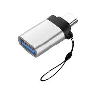 Lerpwige Convertisseur portable de type C vers USB avec durabilité améliorée, prend en charge les périphériques de stockage externes et les protocoles de charge rapide, adaptateur USB OTG haute